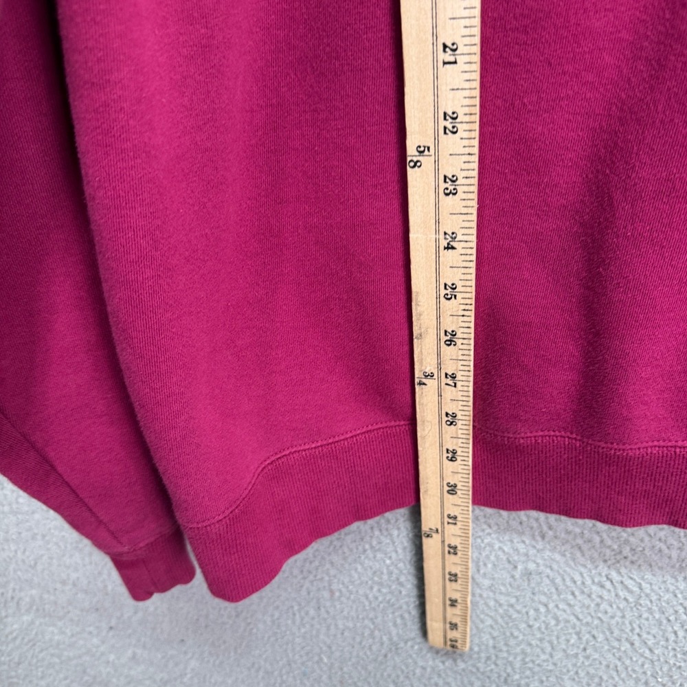 Stussy Hoodie Mens XL Pink Fish Graphic Embroidered Streetwear Pullover Y2K - Picture 6 of 9